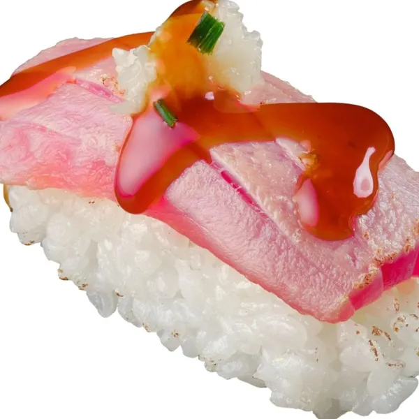 Nigiri maguro fire
