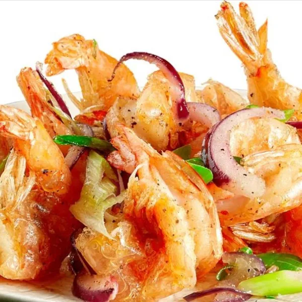 LANGOSTINO AL WOK SAL Y PIMIENTA